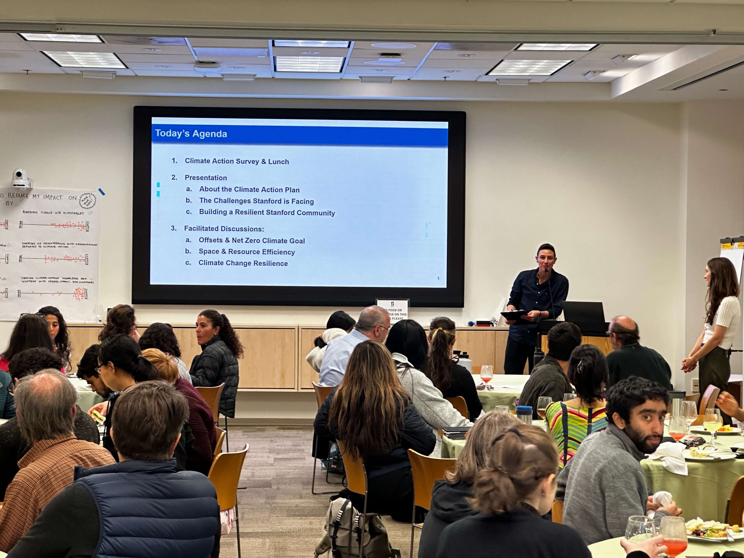 Presentation at Climate Action Community Forum