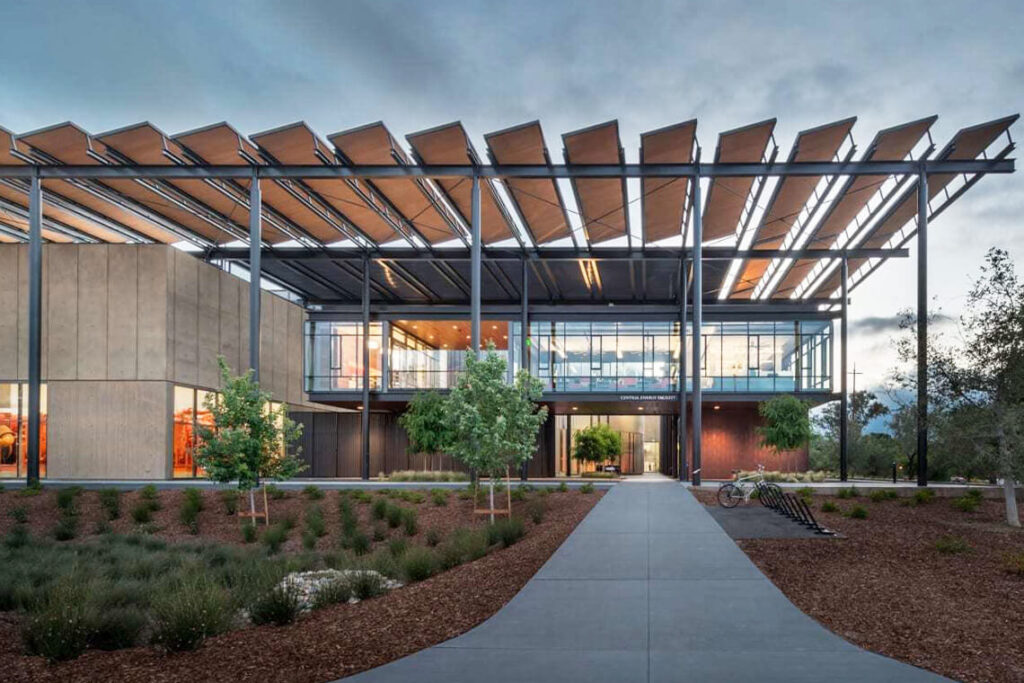 Stanford Central Energy Facility from outside