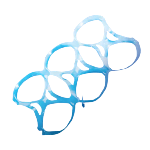 Plastic six pack rings