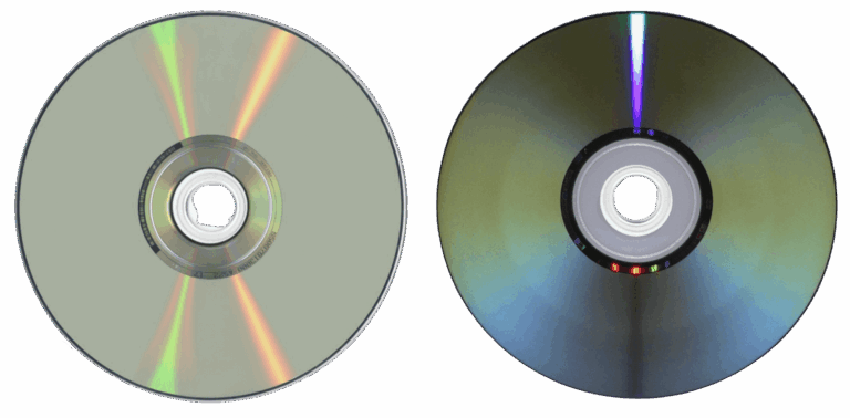 Two clear CDs