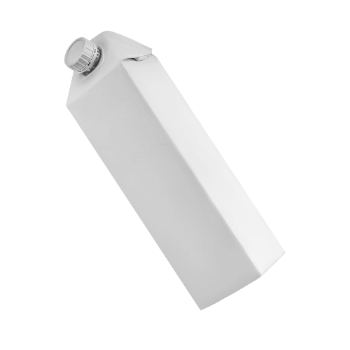 White container with a screw top lid