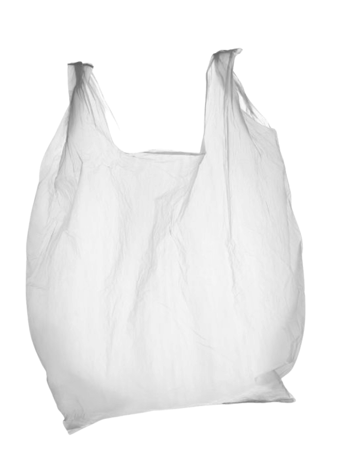 White plastic bag